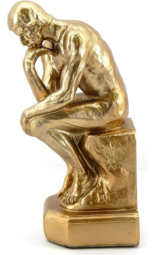 Bellaa 25587 The Thinker Statue Auguste Rodin Paris Thinking