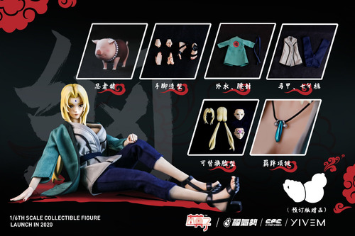 Moz Studio Msaf001 1/6 Ninjutsu Gang (tsunade Senju)