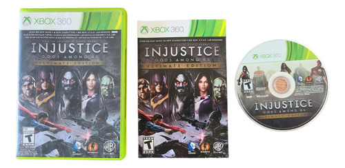 Injustice Gods Among Us Ultimate Edition Xbox 360 (Reacondicionado)