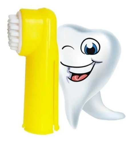 Cepillo De Dientes Y Masajeador Dedal Para Perros Y Gatos