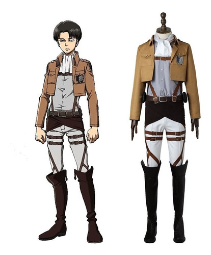 Disfraz Cosplay Levi Attack On Titan Shingeki No Kyojin