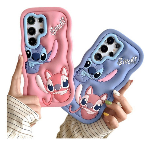 B Funda Genérica Stitch 3d For Samsung A53 S23 Ultra
