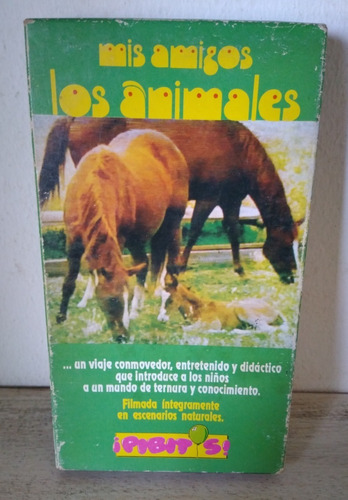 Mis Amigos Los Animales Video Cassette Vhs