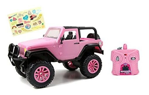 Jada Toys Girlmazing Jeep R/c Vehículo (1:16 Escala,) P1g4g