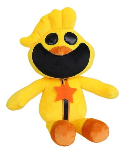 Scary Animal Series Big Beak Yellow Bird Plush Toy 1