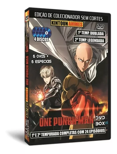 One Punch Man 1ª E 2ª Temporada Completas