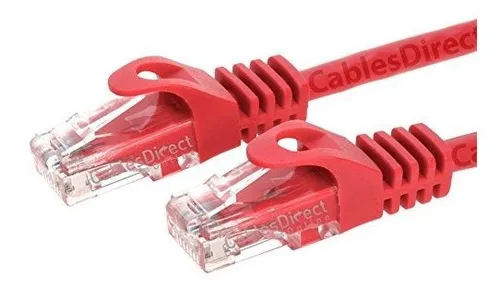 Cable De Red Cat6 Ethernet 3ft Rj45 Para Internet Y Modem