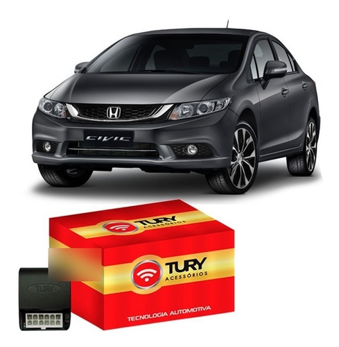 Módulo Subida De Vidro Tury Honda Novo Civic 2012/2016