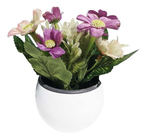 Planta Artificial Flor Con Maceta Colores M11 - Sheshu Home
