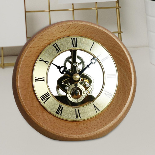 Reloj De Engranajes Reloj Steampunk Versión De Metal Moda C
