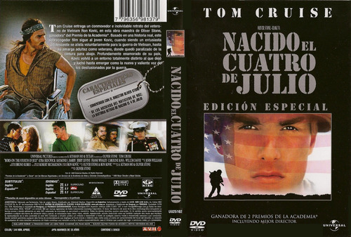 Nacido El 4 De Julio- Tom Cruise- Oliver Stone- Vietnam Dvd