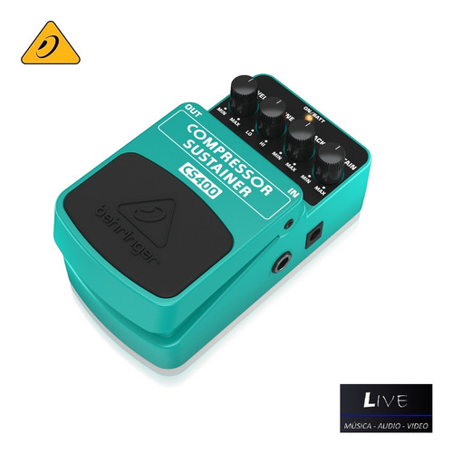 Cs400 Behringer Pedal Para Guitarra Compresor Sustainer