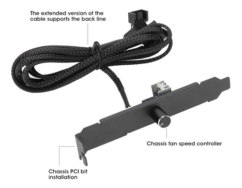 Imagen 8 de 10 de 2 Juegos De Concentrador De Enfriamiento 3pin/4pin Fan Pwm C
