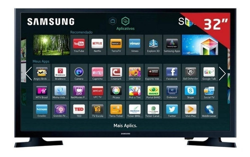 Smart Tv Hd Samsung 32 Un32j4300 Hdmi Usb Netflix Youtube