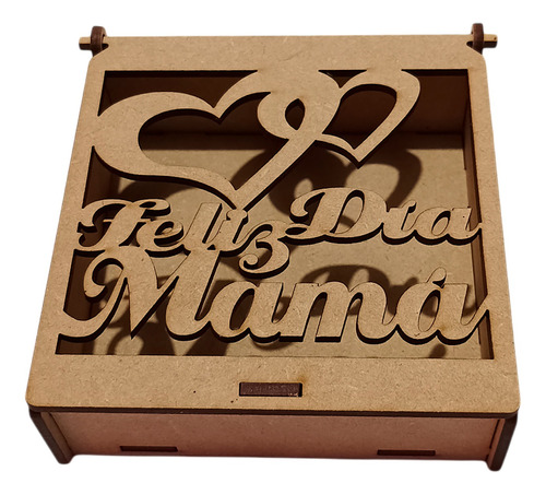 Cajita Feliz Día Mamá Mdf Regalo Día De Las Madres 10mayo