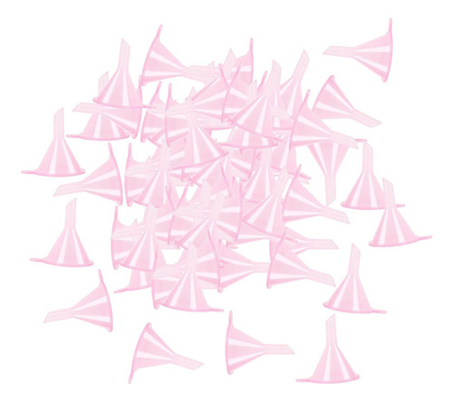 2 X 100pcs Mini Funnels For Small Vials Glass Pink