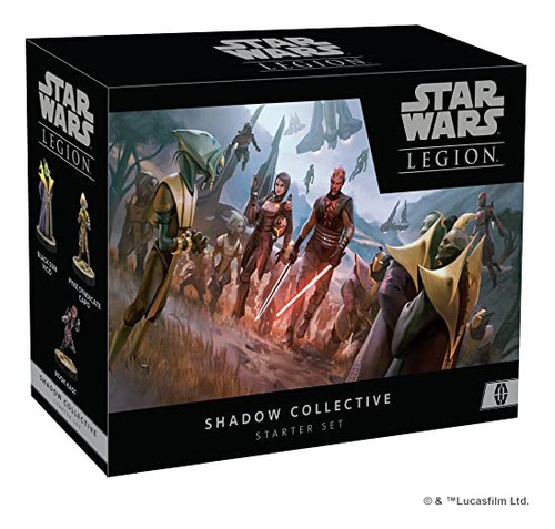 Set De Inicio De Star Wars Legion Shadow Collective Mercenar