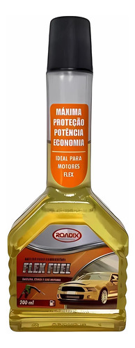 Aditivo Para Combustível Flex Fuel Roadix 200ml