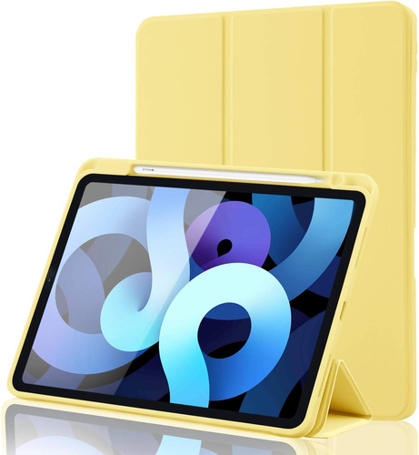 Funda Para iPad Air 4 Jihepocket Tríptico Soporte Lápiz Amar