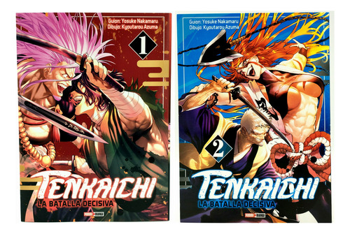 Tenkaichi: La Batalla Decisiva, De Yosuke Nakamaru. Tenkaichi, Vol. 1 Y 2. Editorial Panini, Tapa Blanda, Edición 1 En Español, 2024