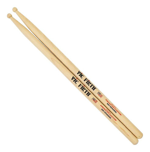 Vic Firth Baquetas De Punta De Madera De Arce Personalizada.