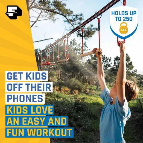 Fofana Carrera De Obstáculos Ninja Warrior Para Niños, Ju.