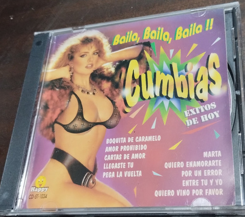 Baila Baila Baila Cumbia Cd Éxitos De Hoy Int Palmeras Do Ma