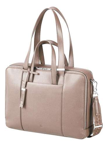 Laptop Bailhandle Samsonite Brightbeyond Bailhandle 15.6 2 Comp Beige