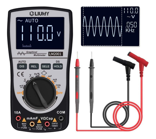 Multímetro Osciloscopio Digital Señal Onda Liumy