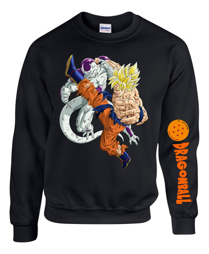 Saco Dragon Ball Goku Vs Freezer Esfera Buso Black