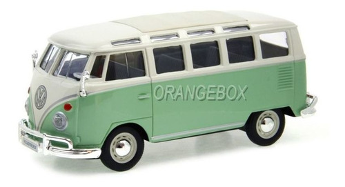 Miniatura Kombi 1:25 Maisto Verde