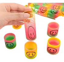 Comprar Mini Gusano Slinky Resorte De Plastico Juguete Piñatero