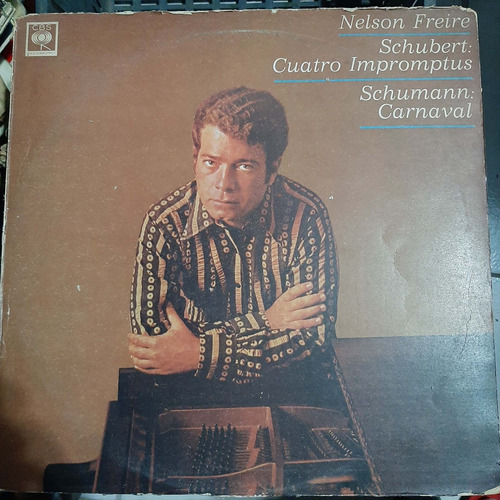 Vinilo Nelson Freire Piano Schubert Schumann Cl2