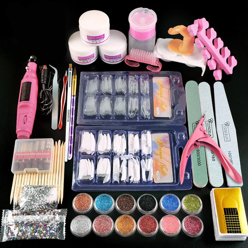 Kit De Herramientas De Arte De Uñas Para Máquinas De Taladro