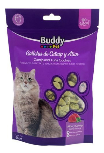 Snacks De Galletas De Pollo Y Catnip Buddy Pet Para Gatos