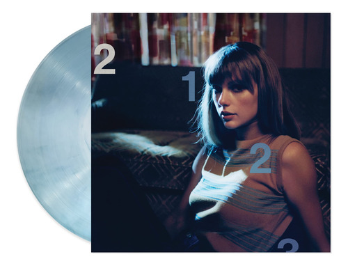 Disco De Vinilo Emi Midnights Moonstone Blue Edition Lp Tayl