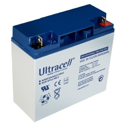 Batería Ciclo Profundo Gel Ultracell 12v 20ah Energía Solar