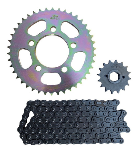 Kít De Sprocket Motocicleta Vento 250 Rocketman