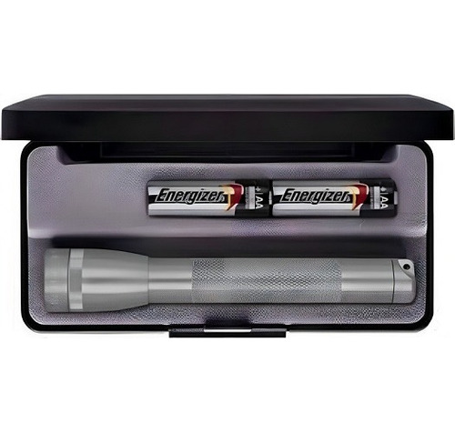 Maglite Linterna Incandescente Mini Mag Gris 2 Pilas A A