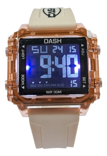 Reloj Digital Para Niño Varios Colores Y Luz 