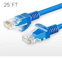 Comprar 25 Pies Cat5e 5 Ethernet Red Lan Cable Cat 5 Rj45 Cable Inte