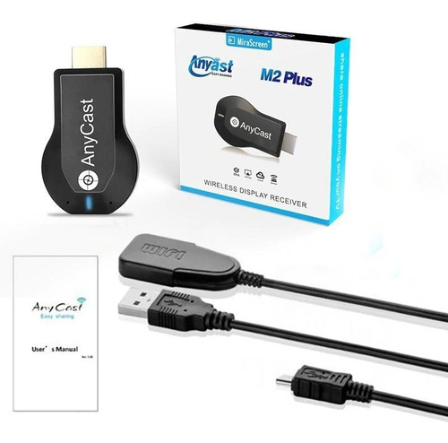 Anycast Any Cast Plus Miracast Mirascreen Hdmi Mirror Link