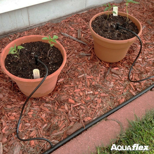 Kit De Riego Por Goteo Para 10 Macetas Aquaflex