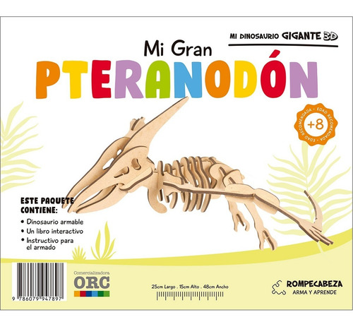 Pteranodon - Mi Dinosaurio Gigante 3d