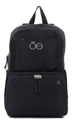 Mochila negra cloe best sale
