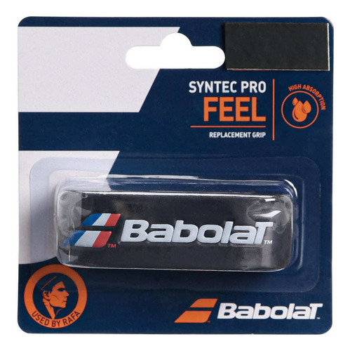 Cushion Grip Babolat Syntec Pro Feel Preto/branco/vermelho