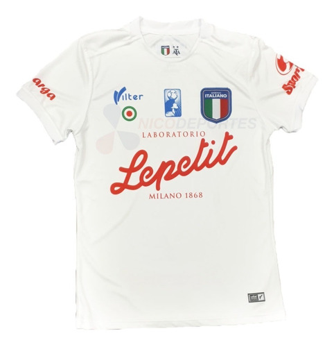 Camiseta Sportivo Italiano Suplente Vilter 2022 + Numero