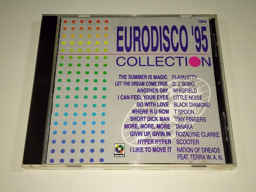 Eurodisco 95 Collection Whigfield Dj Bobo T Spoon Cd Pulcro