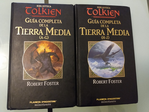 Guía De La Tierra Media Tomo 1 Y 2 Biblioteca Tolkien Libros