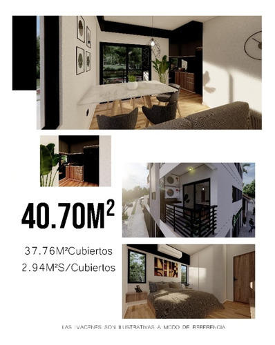 Caseros Departamentos 2 Ambientes Centro Nuevos - F: 10042